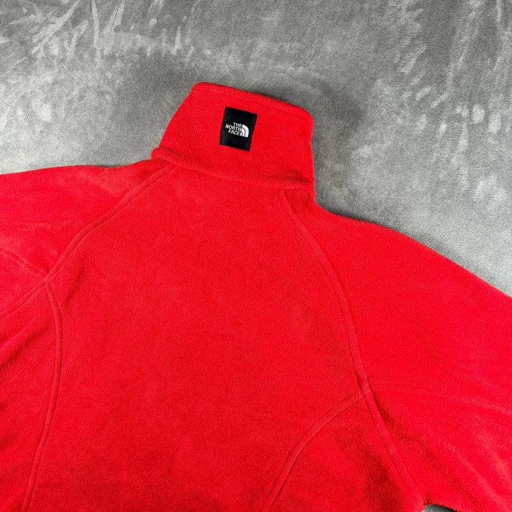 Vintage 90s The North Face Tempest Polartec Fleece Jacket Red Medium